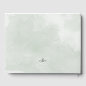 Hochzeit von Aquarelltulips Gästebuch (Rückseite)