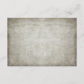 Hochzeit von Bäumen, die gut rustikale Karten wüns (Rückseite)