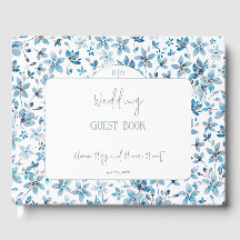 Hochzeit von Blauen Blumen