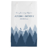 Hochzeit von Blauwald Kleine Geschenktüte (Vorderseite)