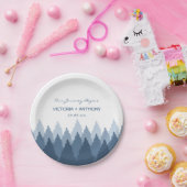 Hochzeit von Blauwald Pappteller (Party)