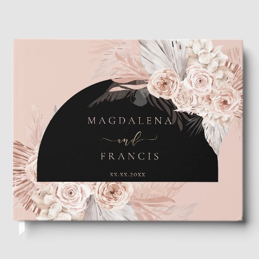 Hochzeit von Blume Gästebuch (Vorderseite)