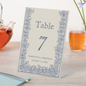 Hochzeit von Blumen Sockelschild (In Situ)