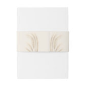 Hochzeit von Boho Einladungsbanderole (Rückseitenbeispiel)