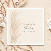 Hochzeit von Boho Serviette