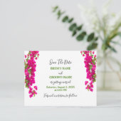 Hochzeit von Bougainvillea Postkarte (Stehend Vorderseite)