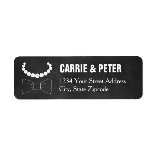 Hochzeit von Bowties und Perlen (Vorne)