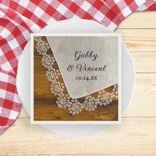 Hochzeit von Braunwald Serviette