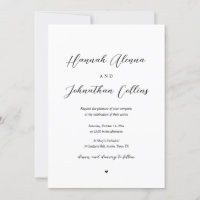 Hochzeit von Braut und Groom