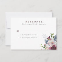 Hochzeit von Burgund Navy & Blush