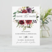 Hochzeit von Burgund Rosa (Stehend Vorderseite)