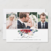 Hochzeit von Burgund und Blauen Blumen der Marine 