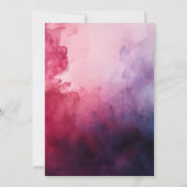 Hochzeit von Burgund und Marine Einladung (Rückseite)