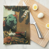 Hochzeit von Cana durch Andrea Boscoli, Kunst der  Geschirrtuch (Viertel Falte)