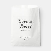 Hochzeit von Cookie Fvor Bags Geschenktütchen (Vorderseite)