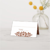 Hochzeit von Cotta boho Platzkarte (Vorderseite)