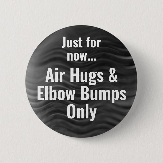 Hochzeit von Elbubumps in sozialen Distanzen Button (Vorderseite)