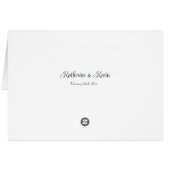 Hochzeit von Eleganforest Green und White Hydrange (Rückseite Horizontal)