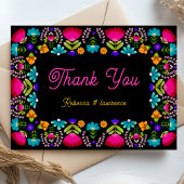 Hochzeit von Elegant Dankeskarte