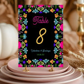 Hochzeit von Elegant Tischnummer