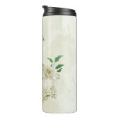 Hochzeit von Elfenbein-Blume Thermosbecher (Nach rechts gedreht)