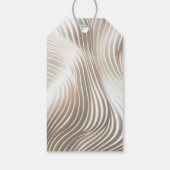 Hochzeit von Elfenbein Geschenkanhänger (Rückseite)