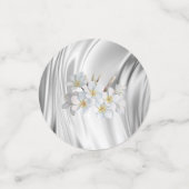 Hochzeit von Elfenbein, Grün, Blau, Gold, Seide un Konfetti (Klein Vorderseite)