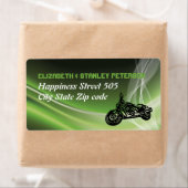 Hochzeit von Fahrrädern und Motorrädern (Insitu)