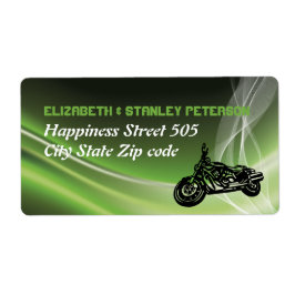 Hochzeit von Fahrrädern und Motorrädern