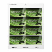 Hochzeit von Fahrrädern und Motorrädern (Vorne)