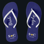 Hochzeit von Flip Flops für Brautparty, Beach Brid Badesandalen<br><div class="desc">Flip Flops für Ihre gesamte Hochzeitsfeier und Gäste für Ihre Hochzeit oder Bachelorette Wochenende. Mit Gold Heart.</div>