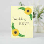 Hochzeit von gelbfarbenen Sonnenblumen (Stehend Vorderseite)