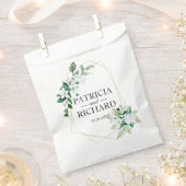 Hochzeit von geometrischen Blumenarten Geschenktütchen (Ausgeschnitten)