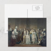 Hochzeit von George Washington Postcard Postkarte (Vorne/Hinten)