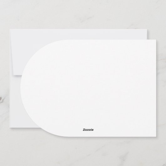 Hochzeit von Glitzer mit schwarzem Goldschrift Einladung (Rückseite)