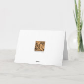 Hochzeit von Glückwünschen Karte (Rückseite)