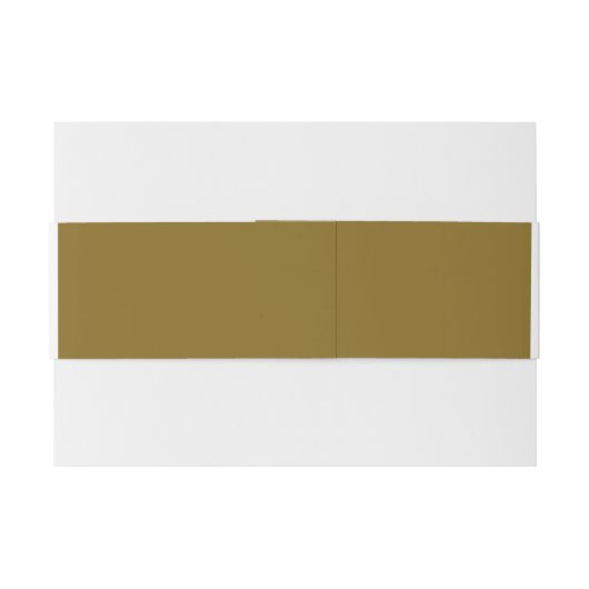 Hochzeit von Gold Glitzer Heart and Stars Einladungsbanderole (Rückseitenbeispiel)