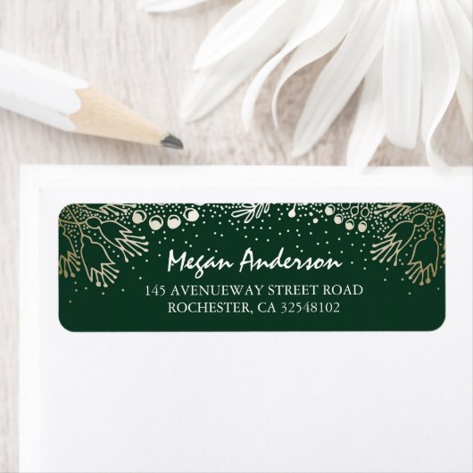 Hochzeit von Gold und Emerald Green Garden (Insitu)