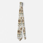 Hochzeit von Gold und Grün Krawatte (Vorderseite)