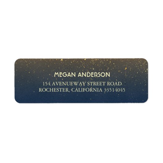 Hochzeit von Gold und Navy (Vorne)