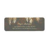 Hochzeit von Gold Willow Tree Branches (Vorne)