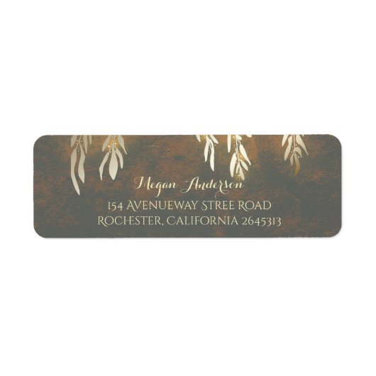 Hochzeit von Gold Willow Tree Branches (Vorne)