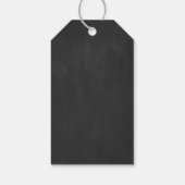 Hochzeit von Goldfolie Geschenkanhänger (Rückseite)