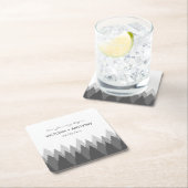 Hochzeit von Grauwald Rechteckiger Pappuntersetzer (Vor Ort)