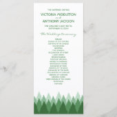 Hochzeit von Grünwald Programm (Vorderseite)