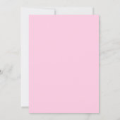 Hochzeit von Hydrangea Save The Date (Rückseite)