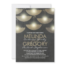 Hochzeit von Lights und Umbrellas