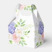 Hochzeit von Lilac und Peony Geschenkschachtel (Rückseite)