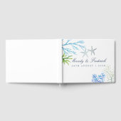 Hochzeit von Meeresalgen Gästebuch (Voll)