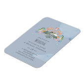 Hochzeit von Meeresschildkröten mit Braut und Bode Magnet (Linke Seite)